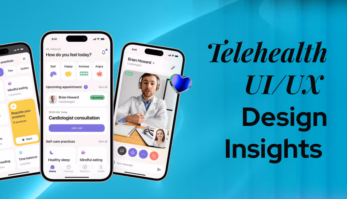 Telehealth UI/UX Design