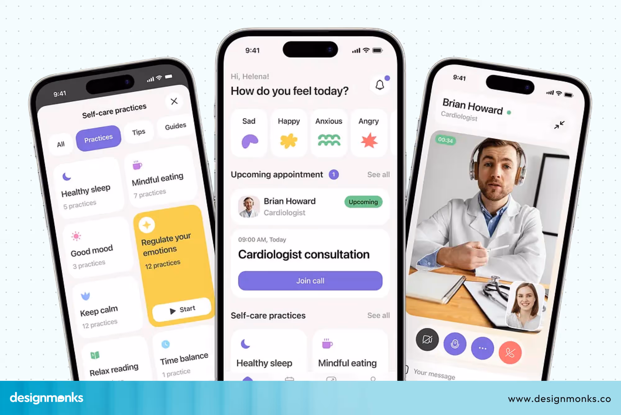 video Consultation Interface