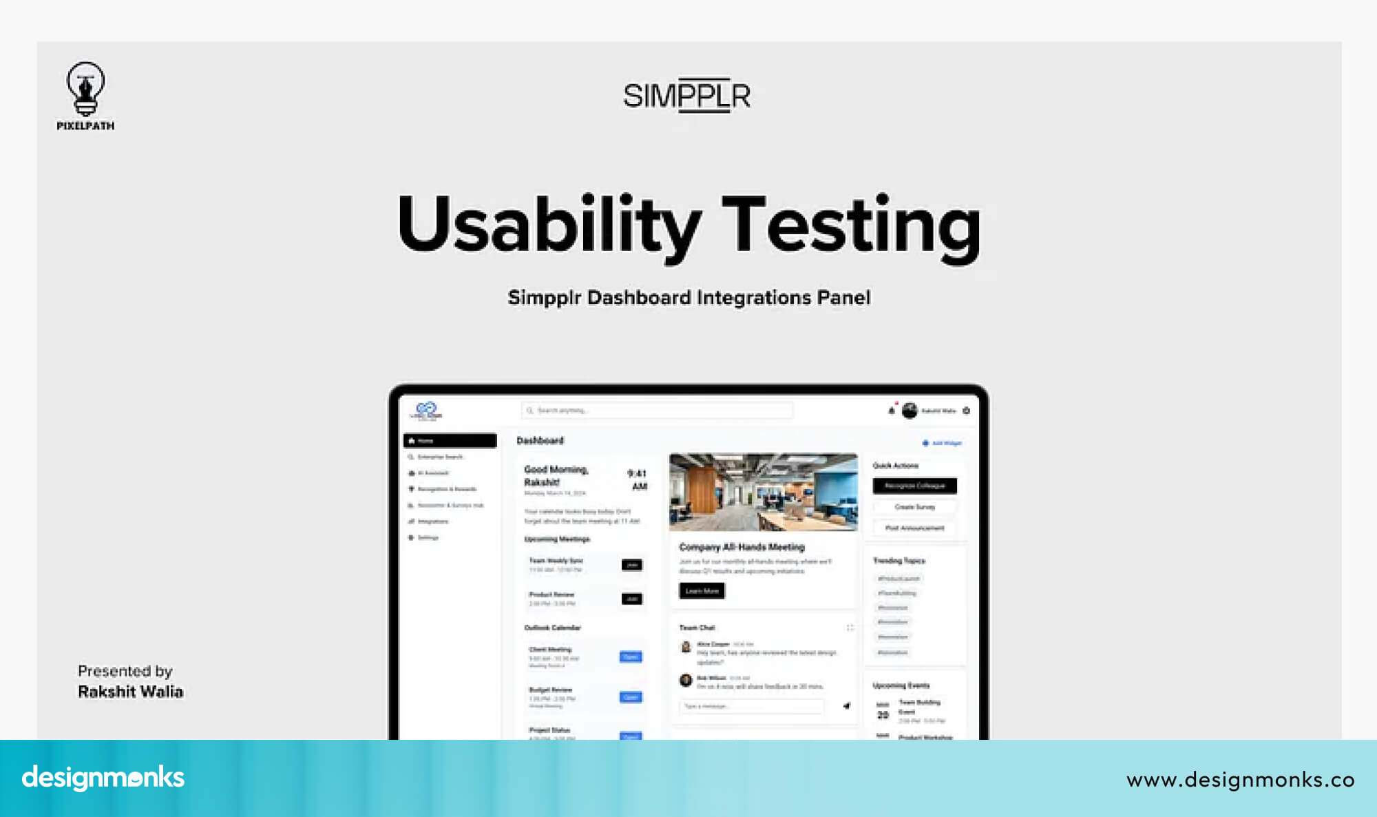 usability testing