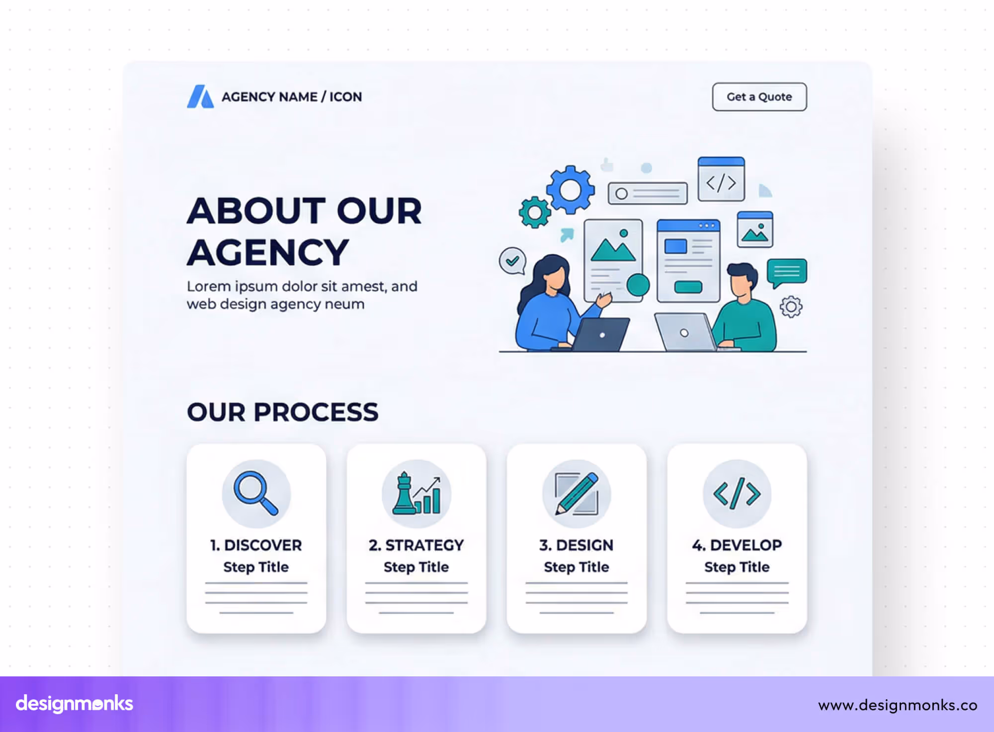 What is an about page