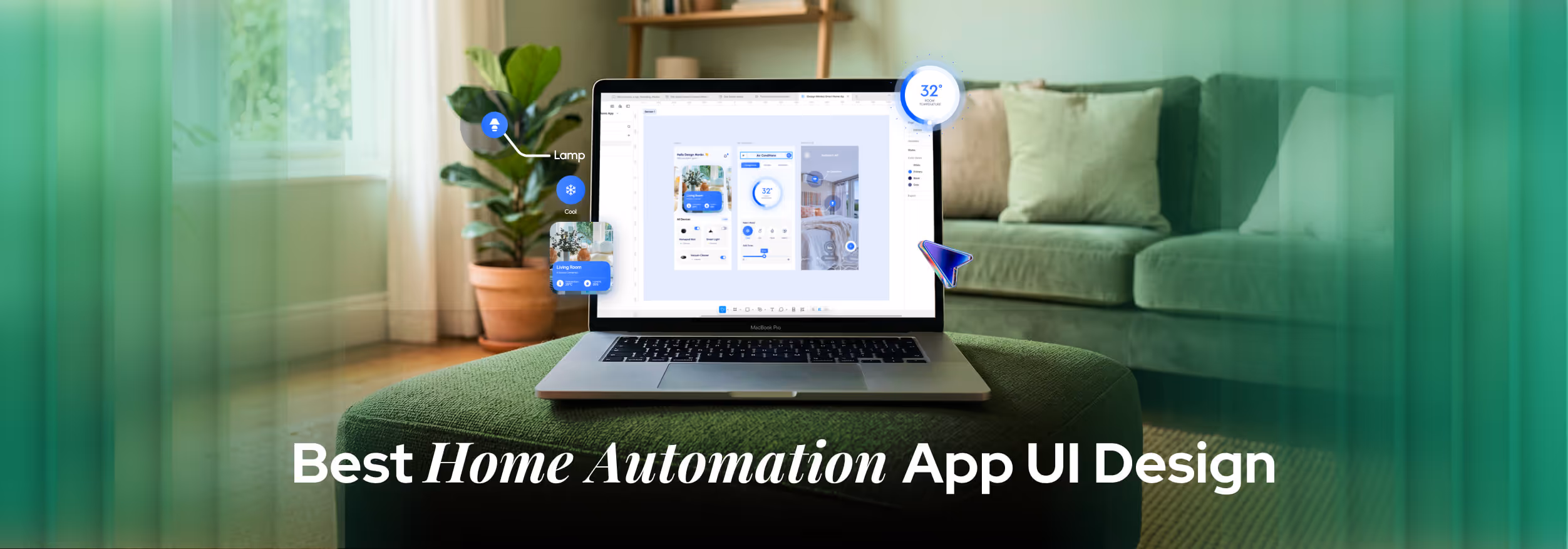 Home Automation App UI Design
