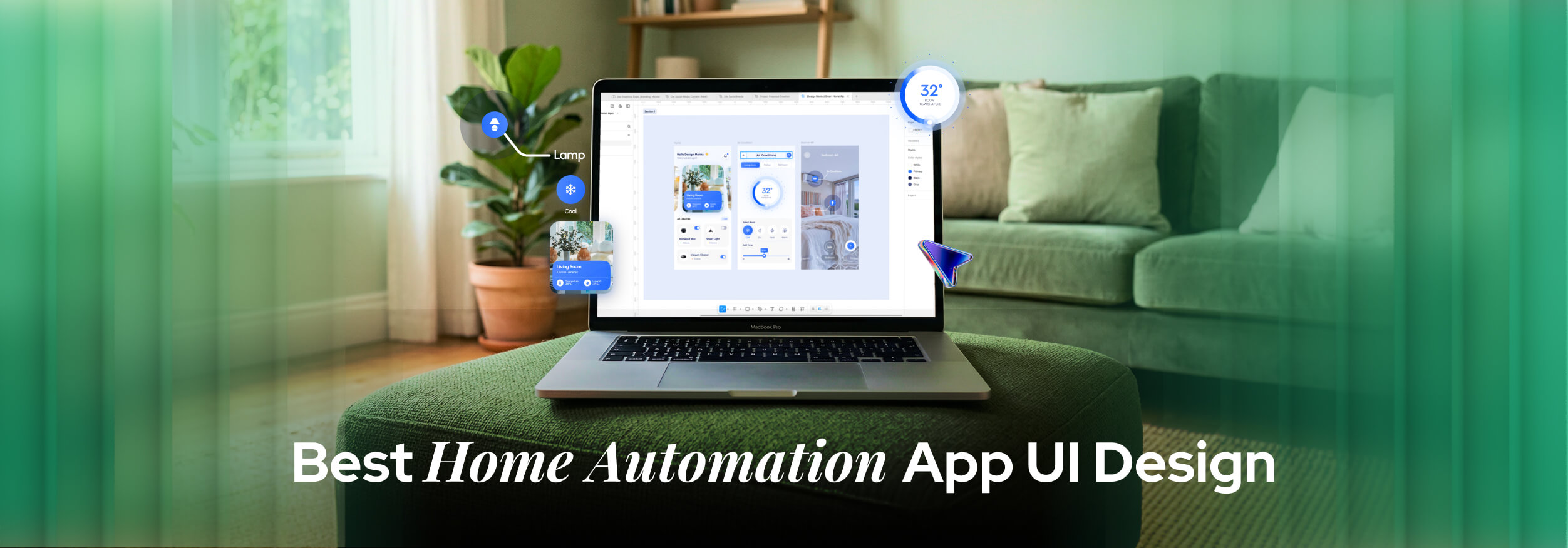 Home Automation App UI Design