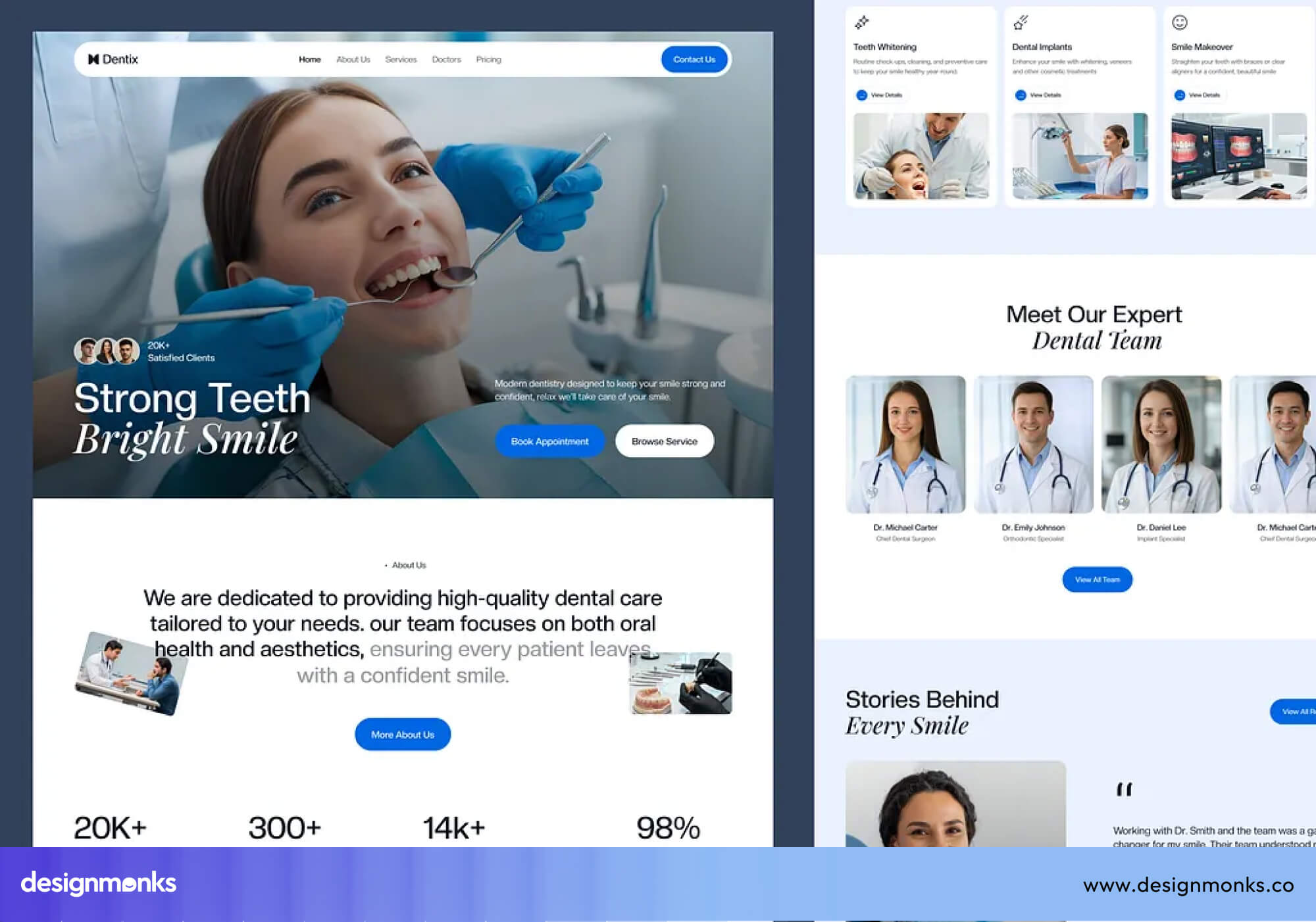 Small clinic Website