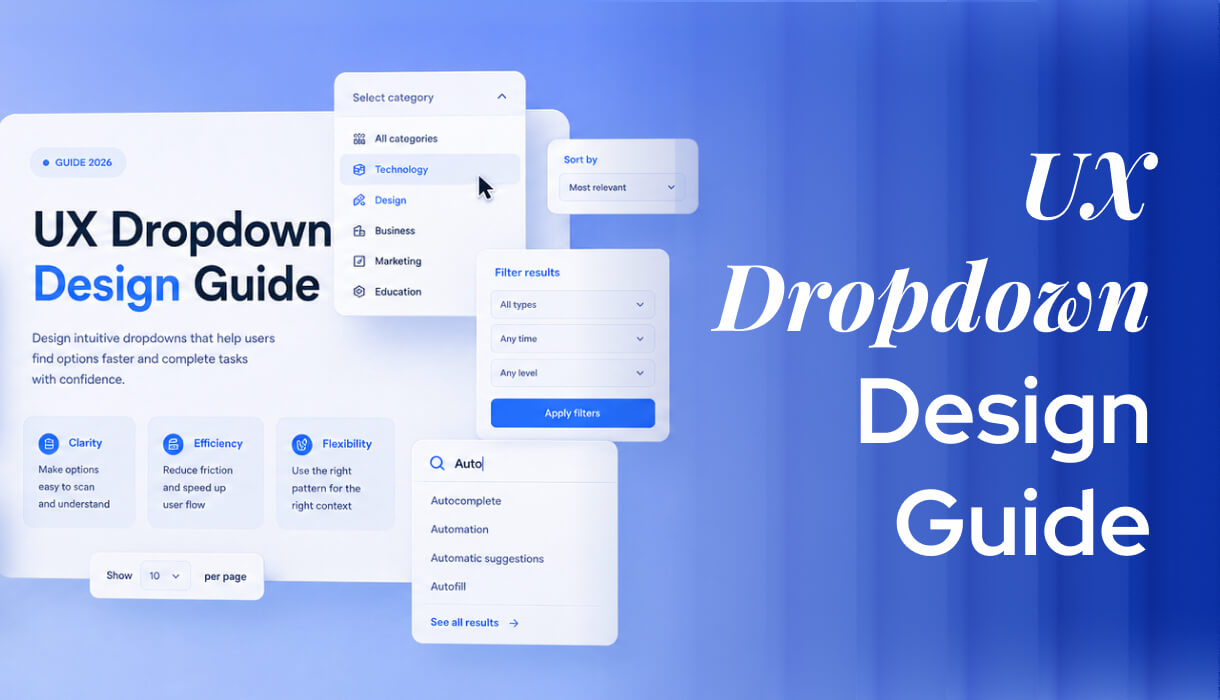 UX Dropdown Tips