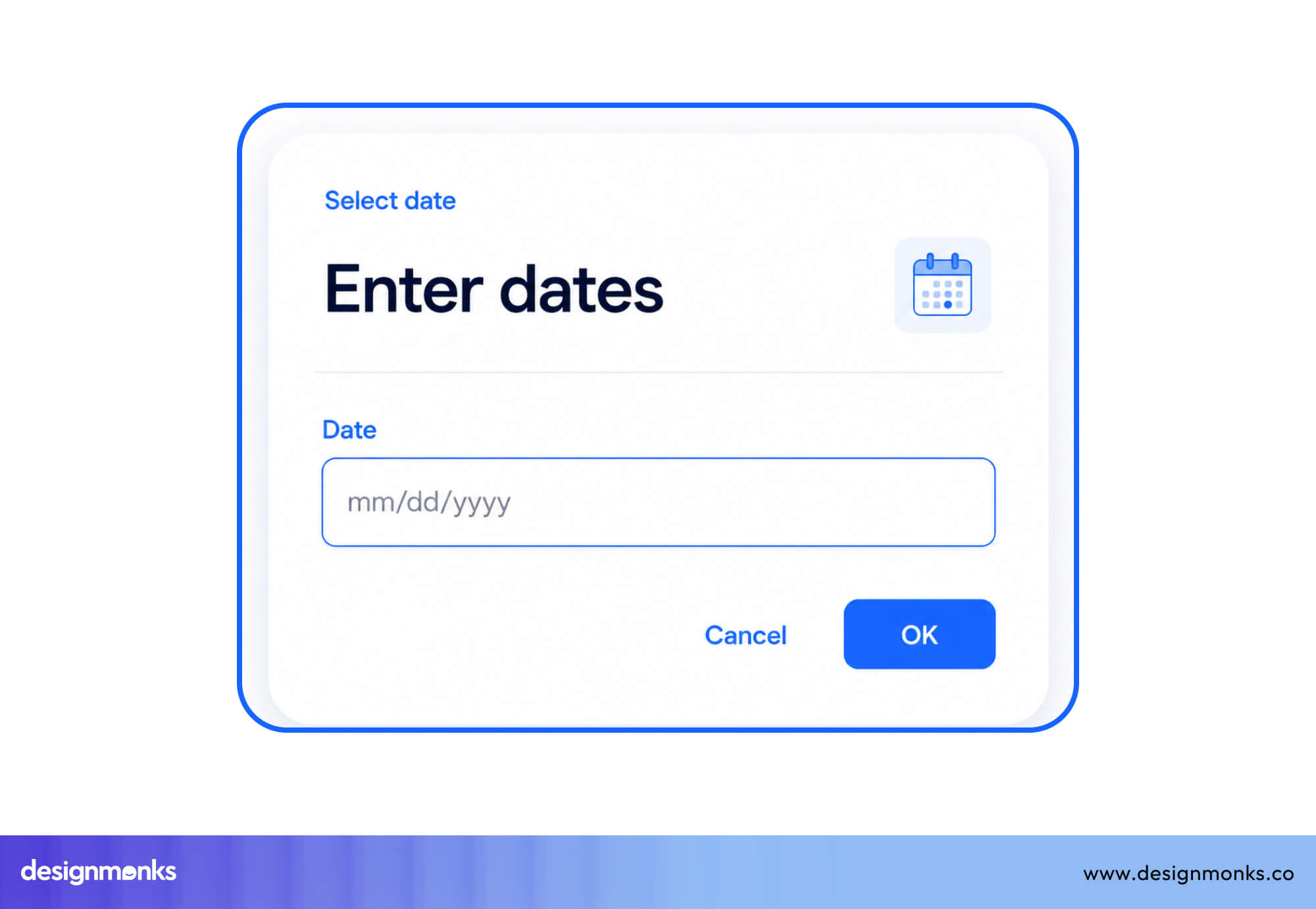 Single-select dropdown