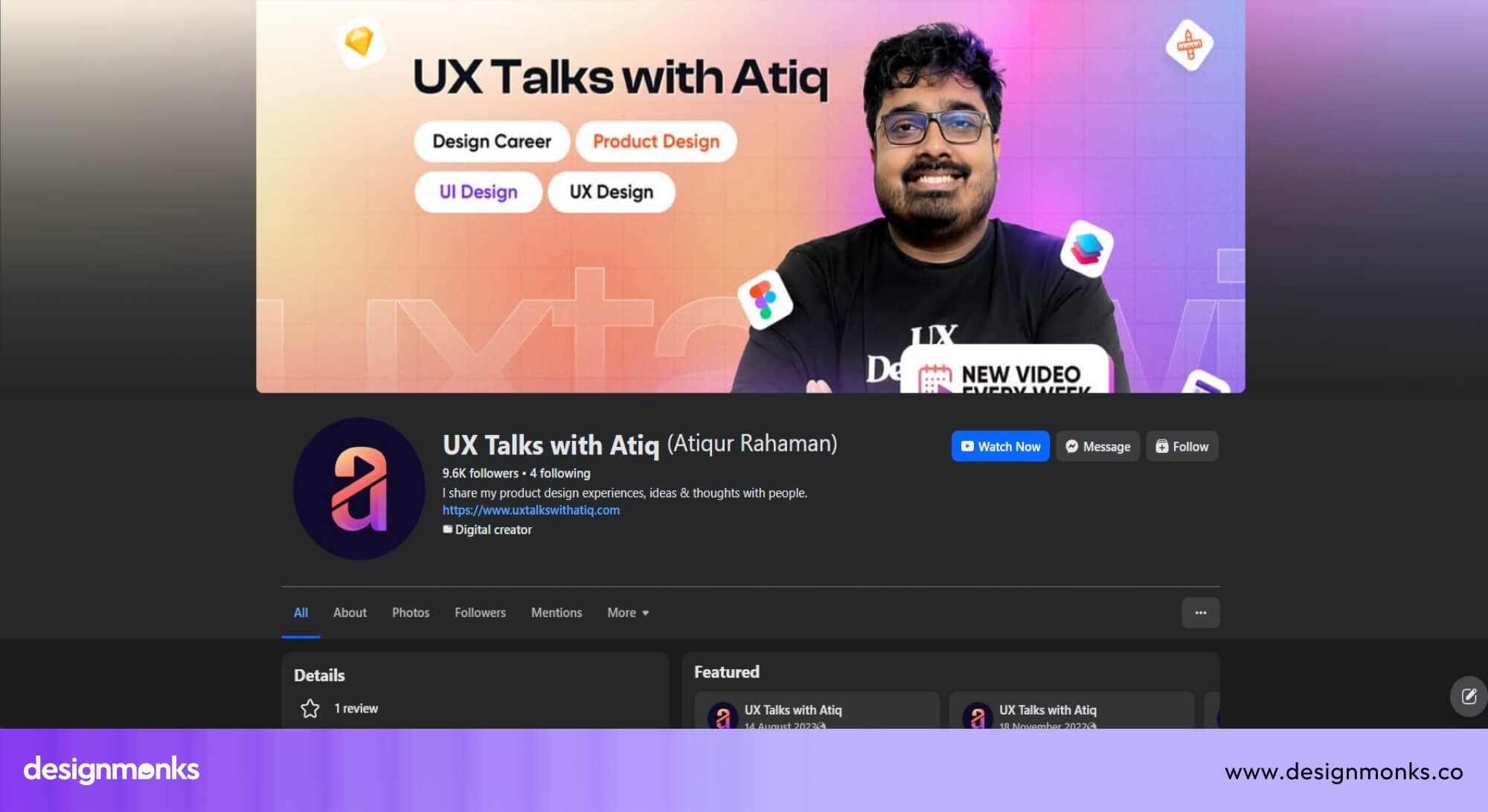 UX talk with Atiq