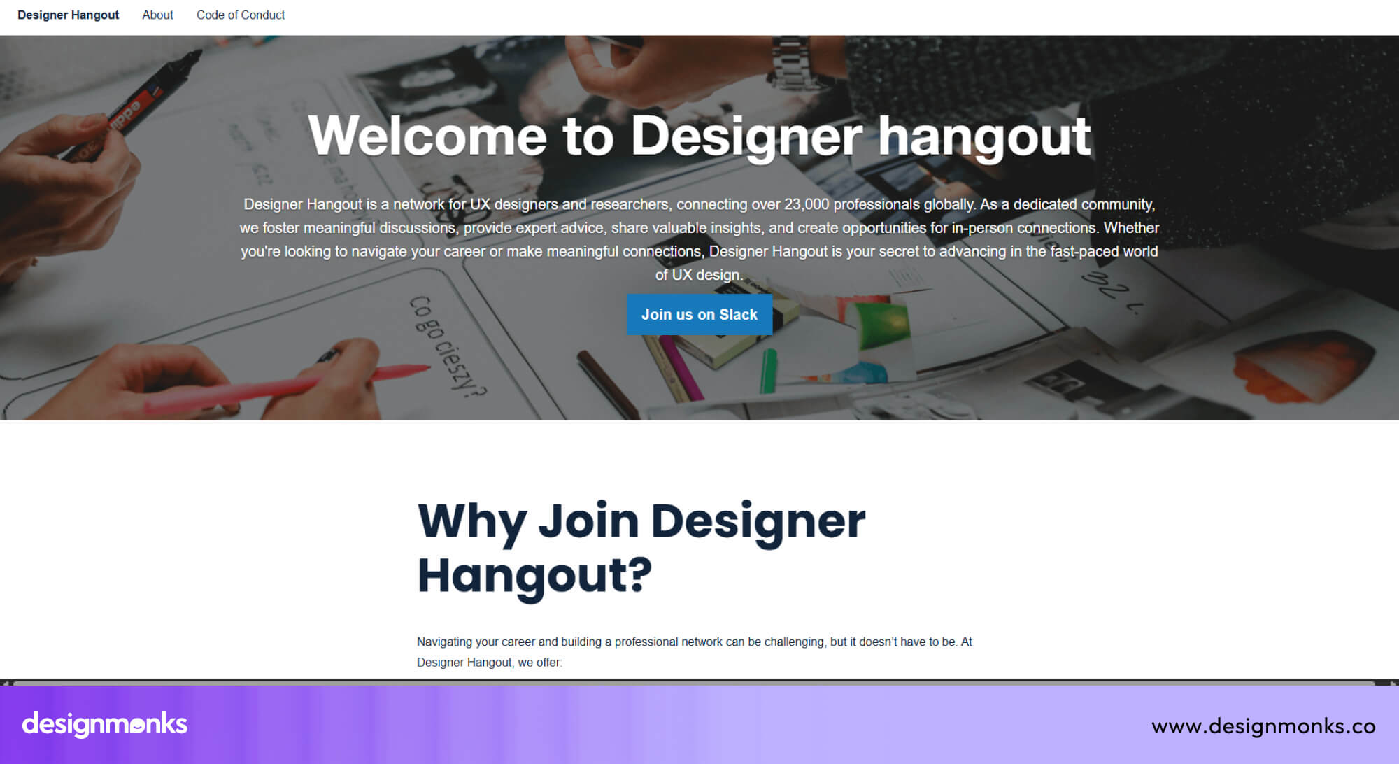 Designer Hangout