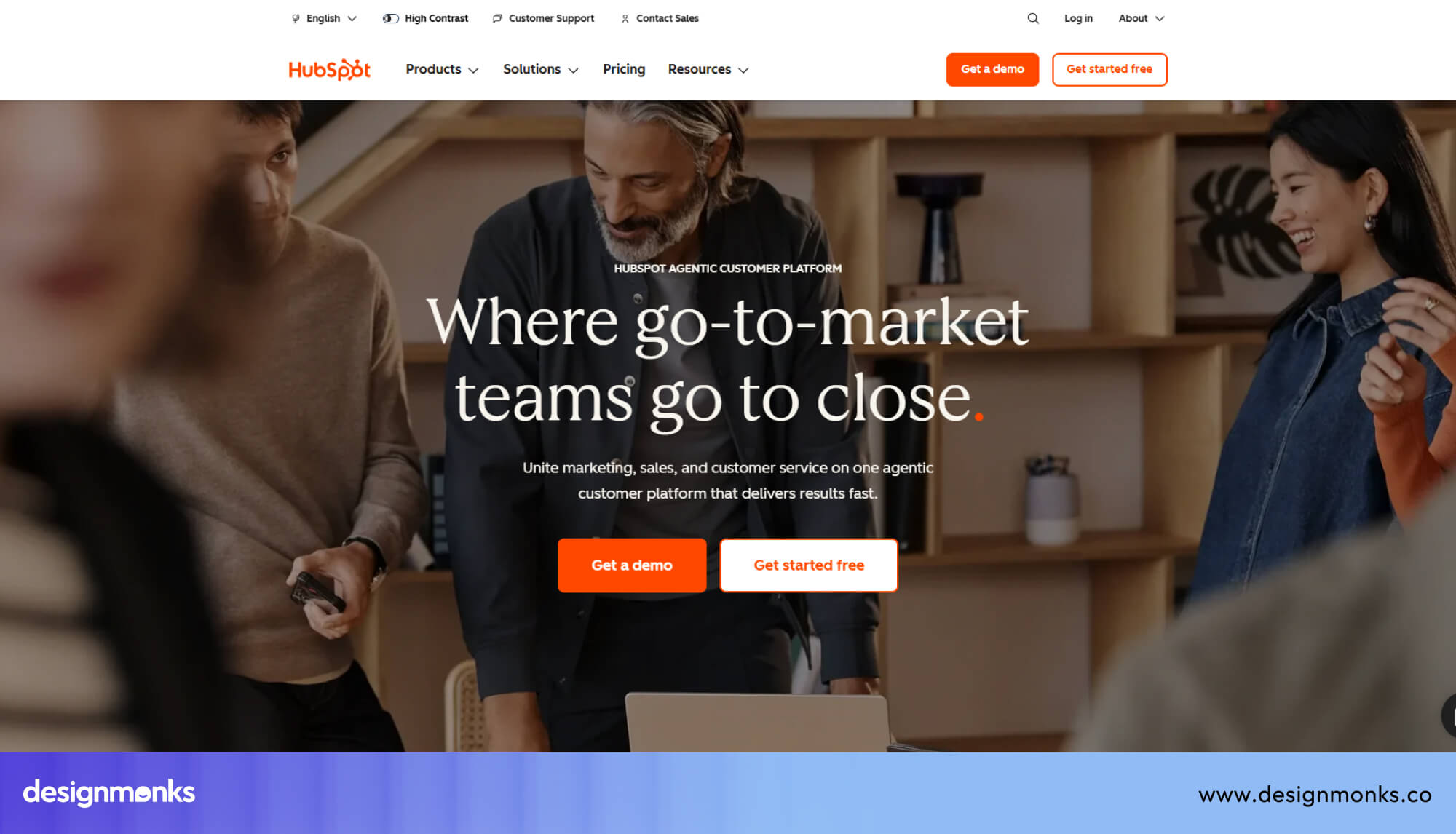 B2B SaaS Website Design