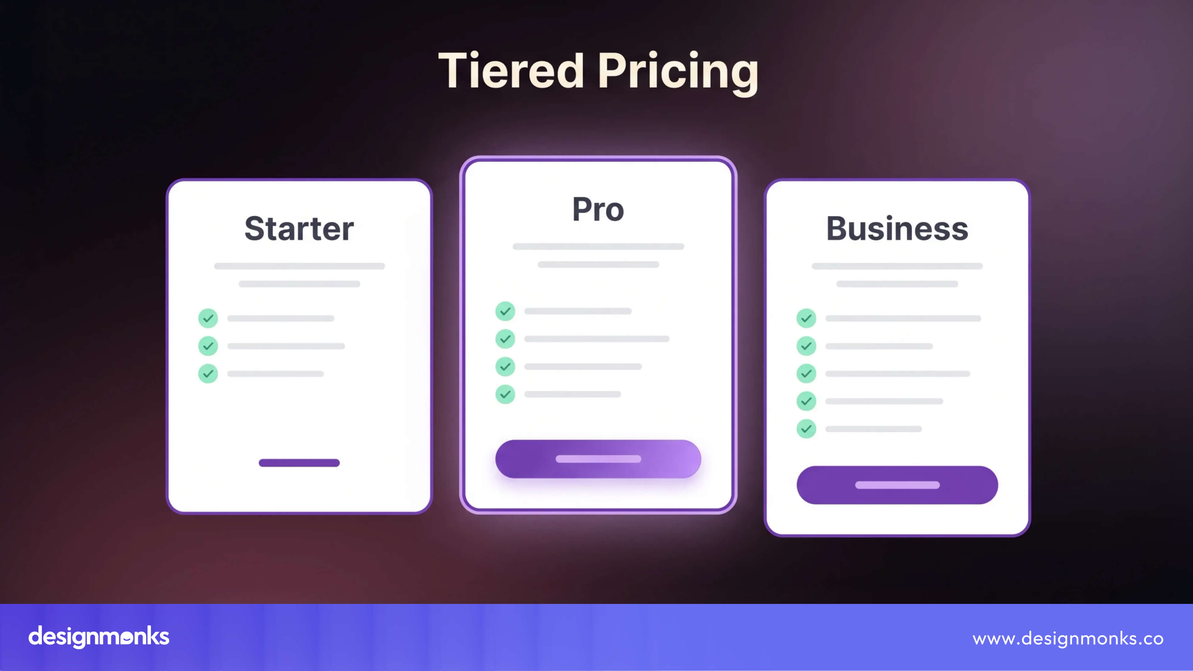 Tiered pricing