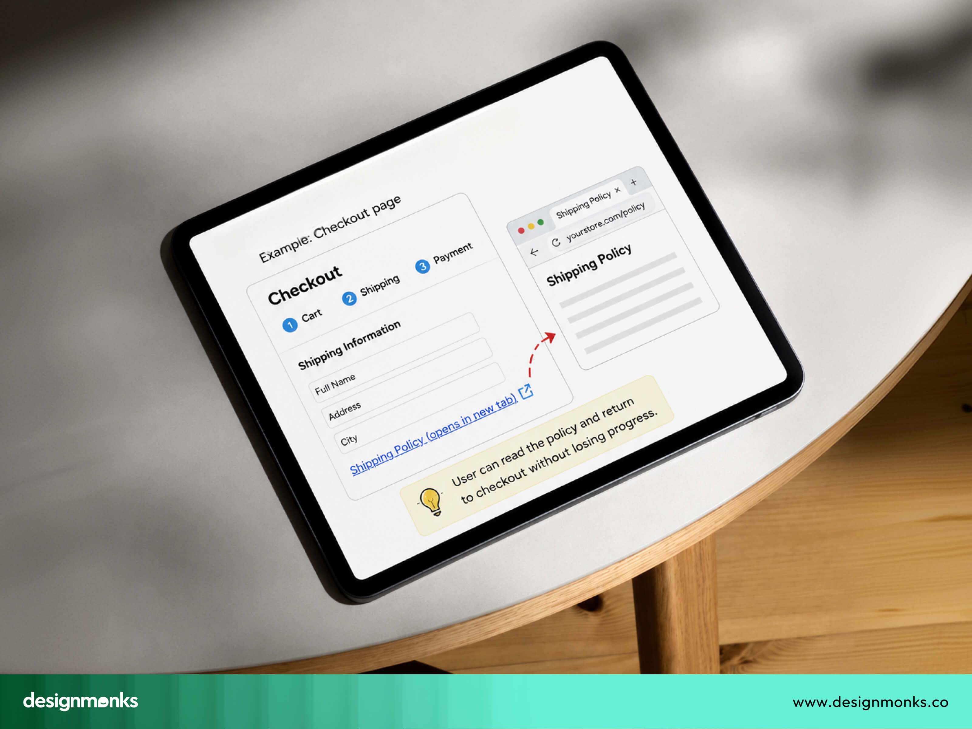 Checkout forms
