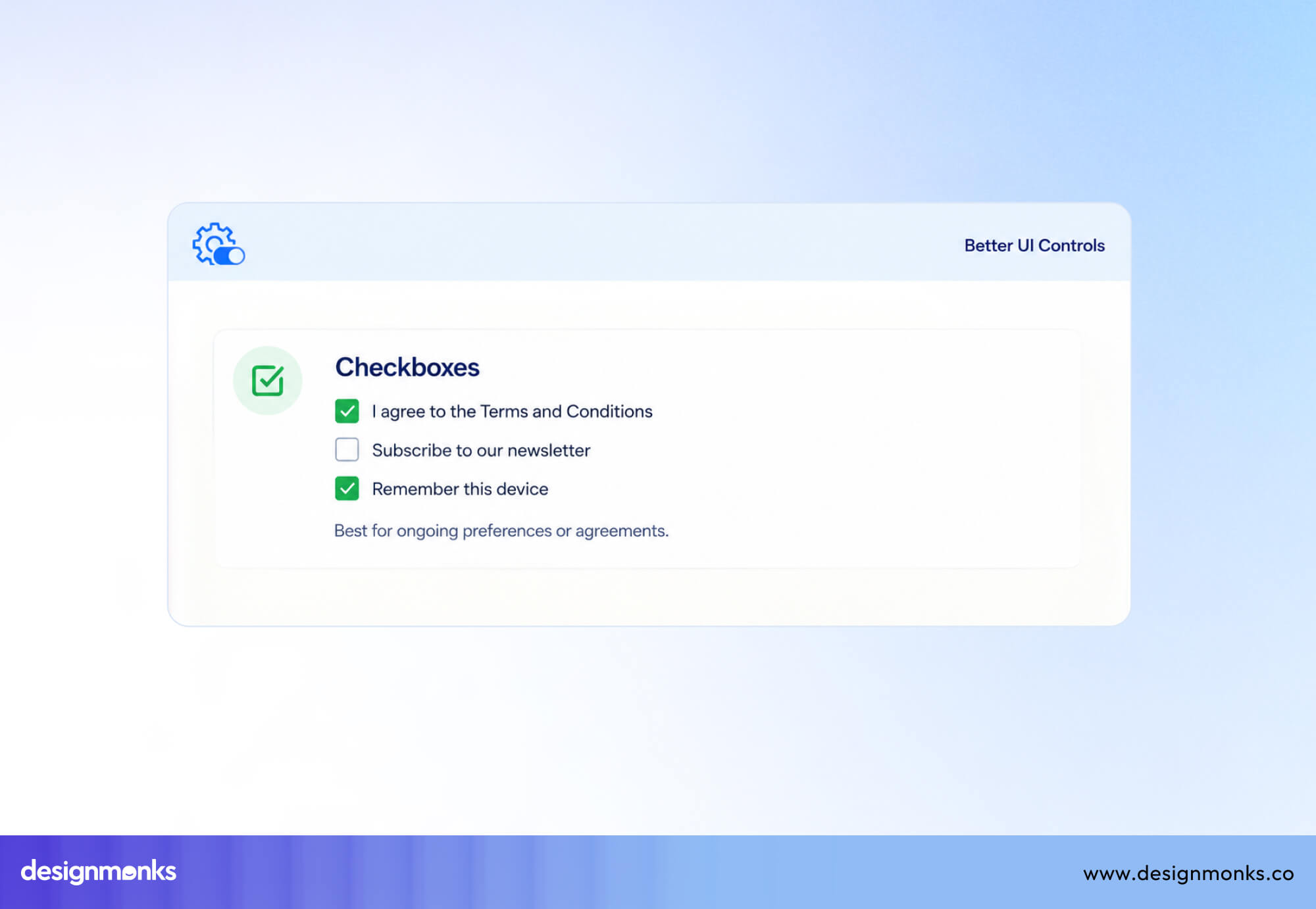 checkboxes