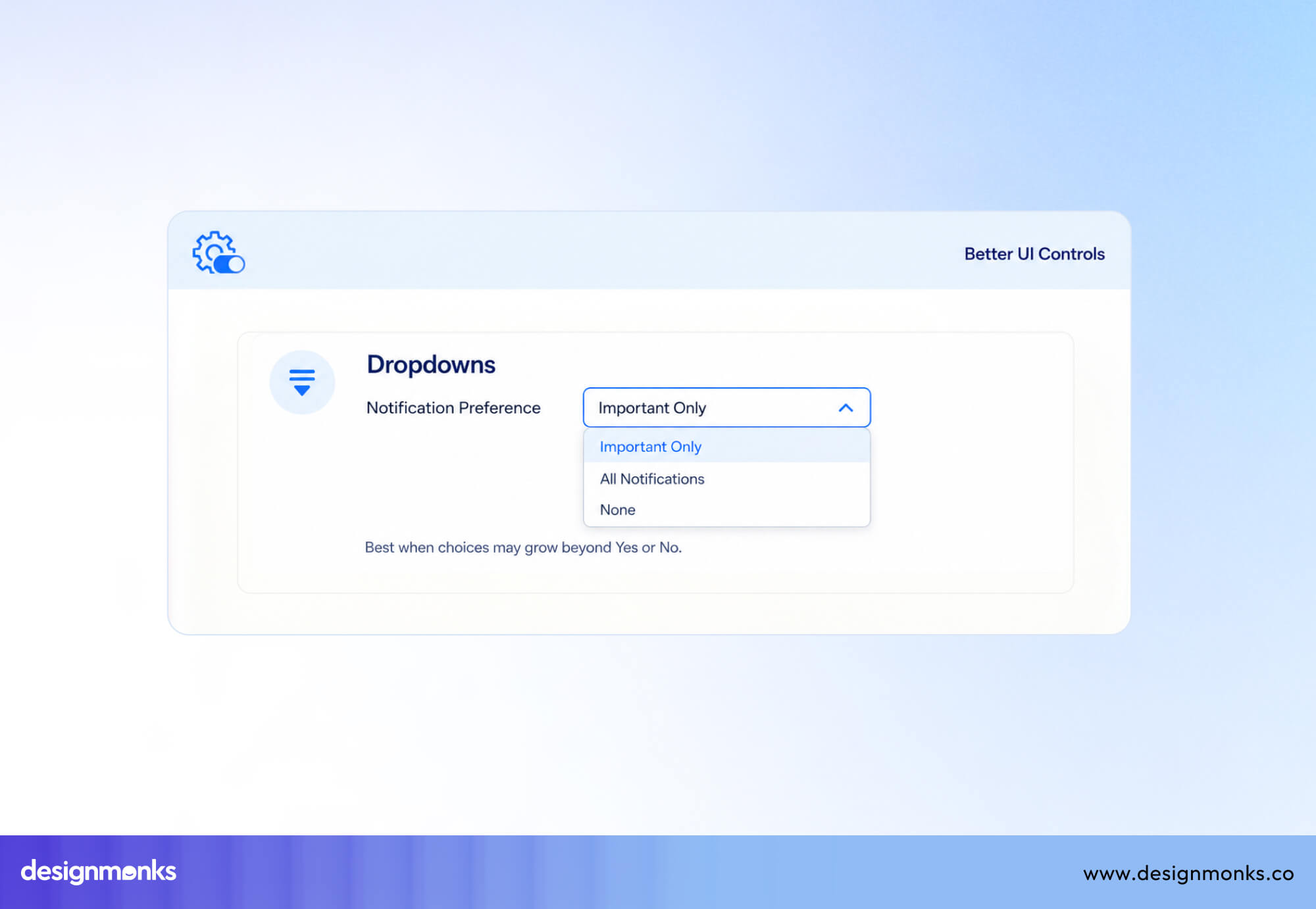 Dropdowns