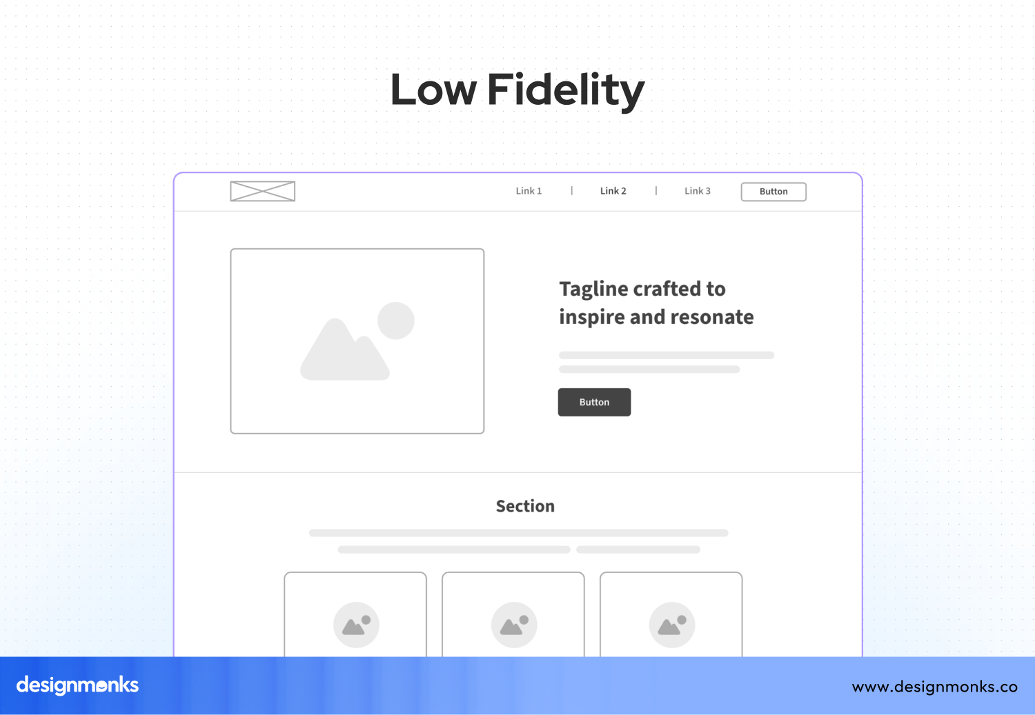 Low-fidelity prototype