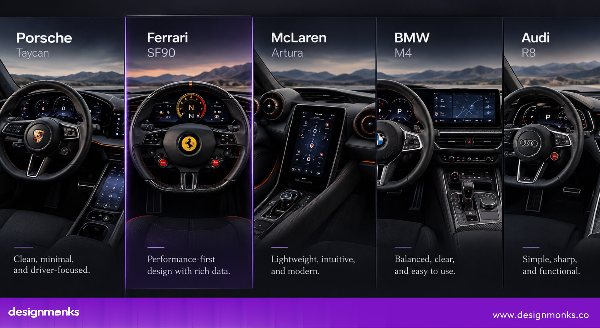 Sports Cars with the Best User Interface