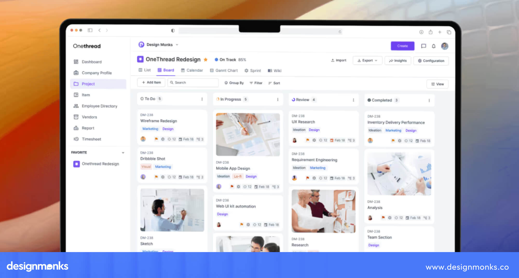 Onethread Redesign