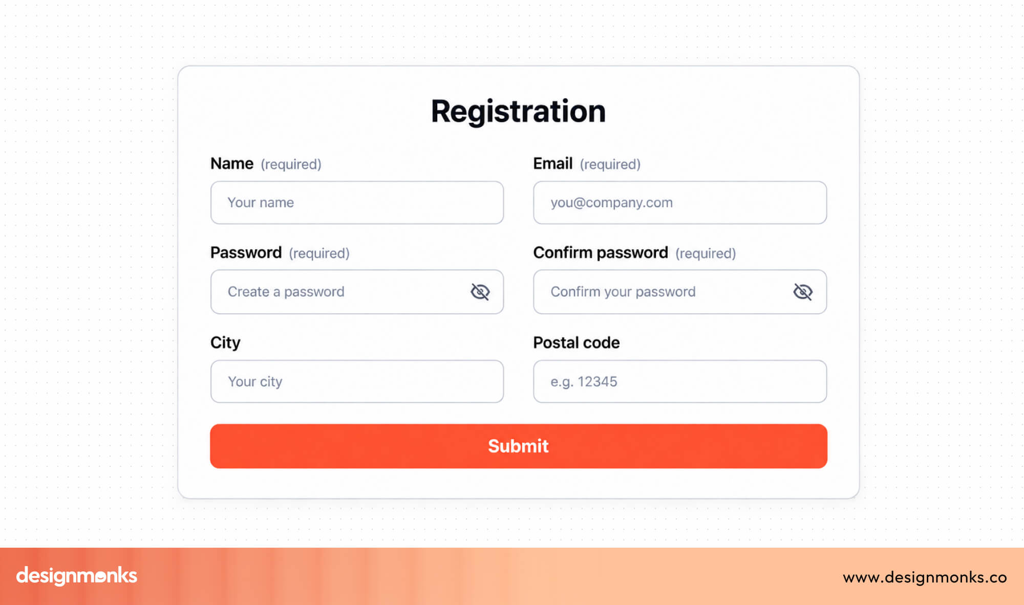 required Fields