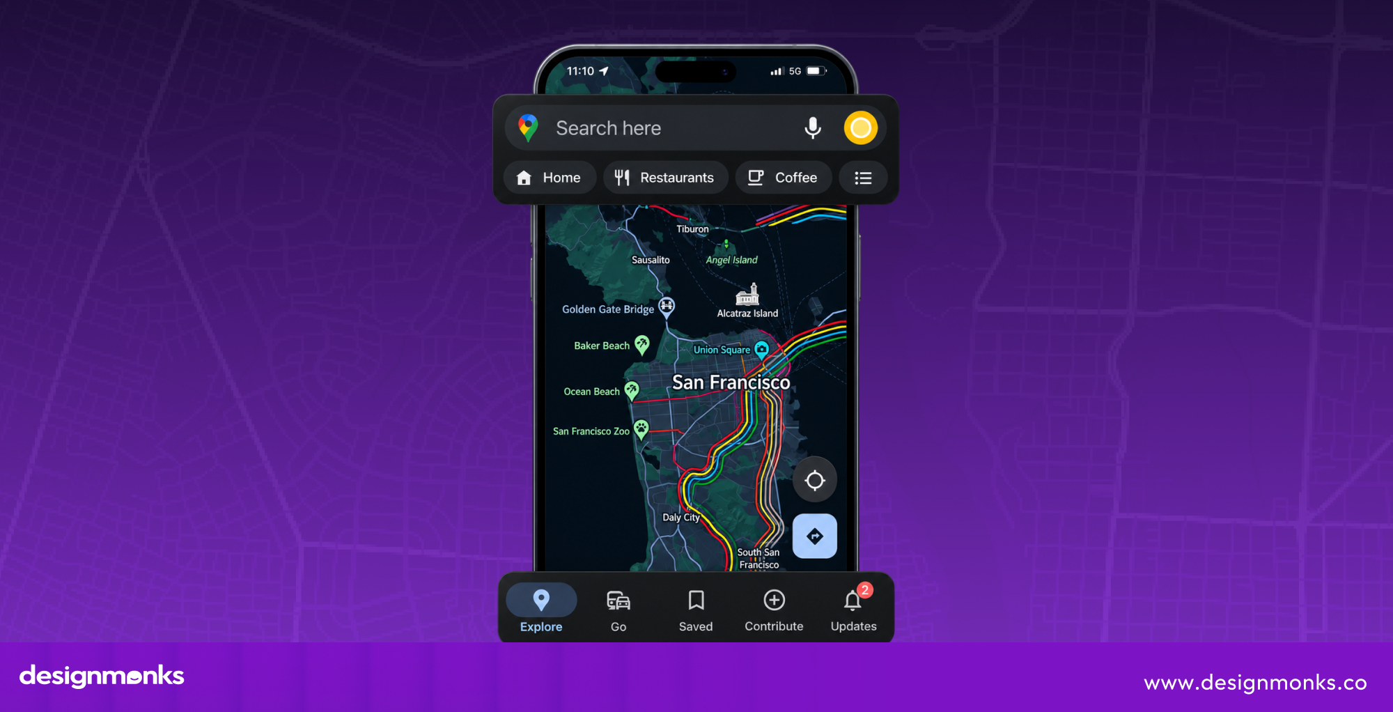Mobile app navigation