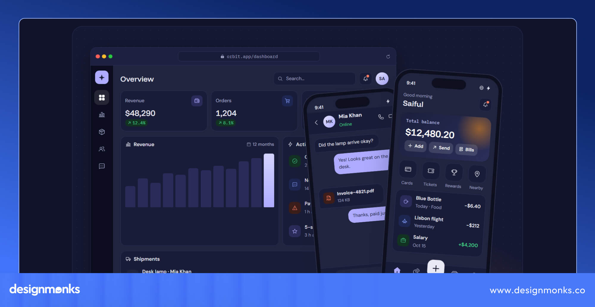 Mobile app design