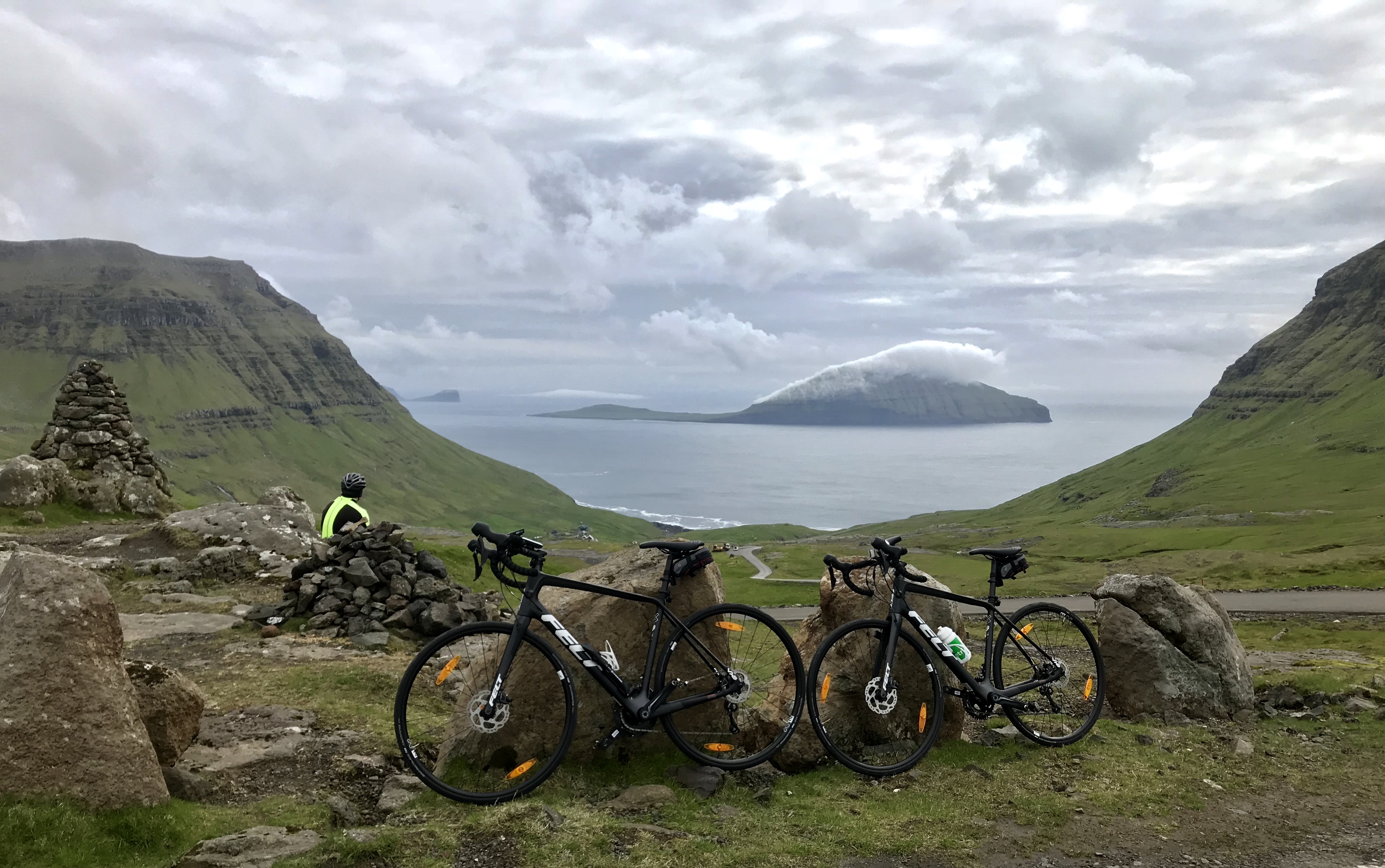 Hiking and Biking to Viewpoint and Mountain Plateau