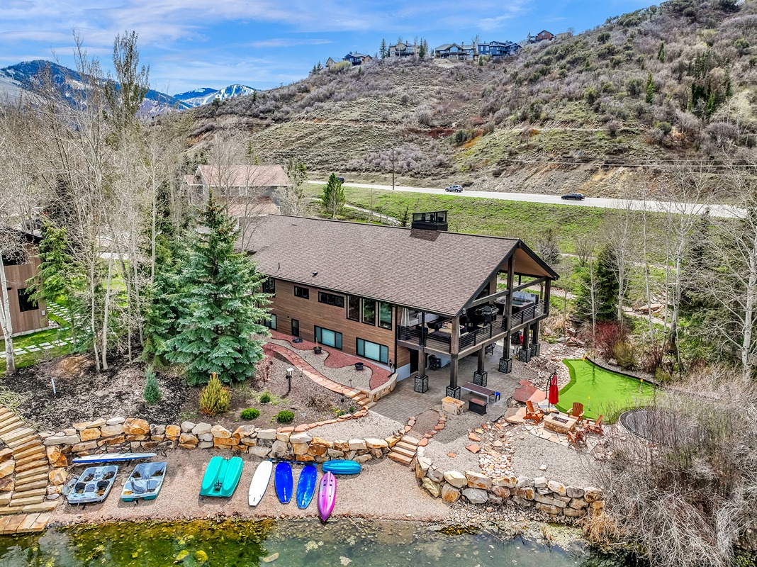 Lakefront Home Exterior Transformation – Park City
