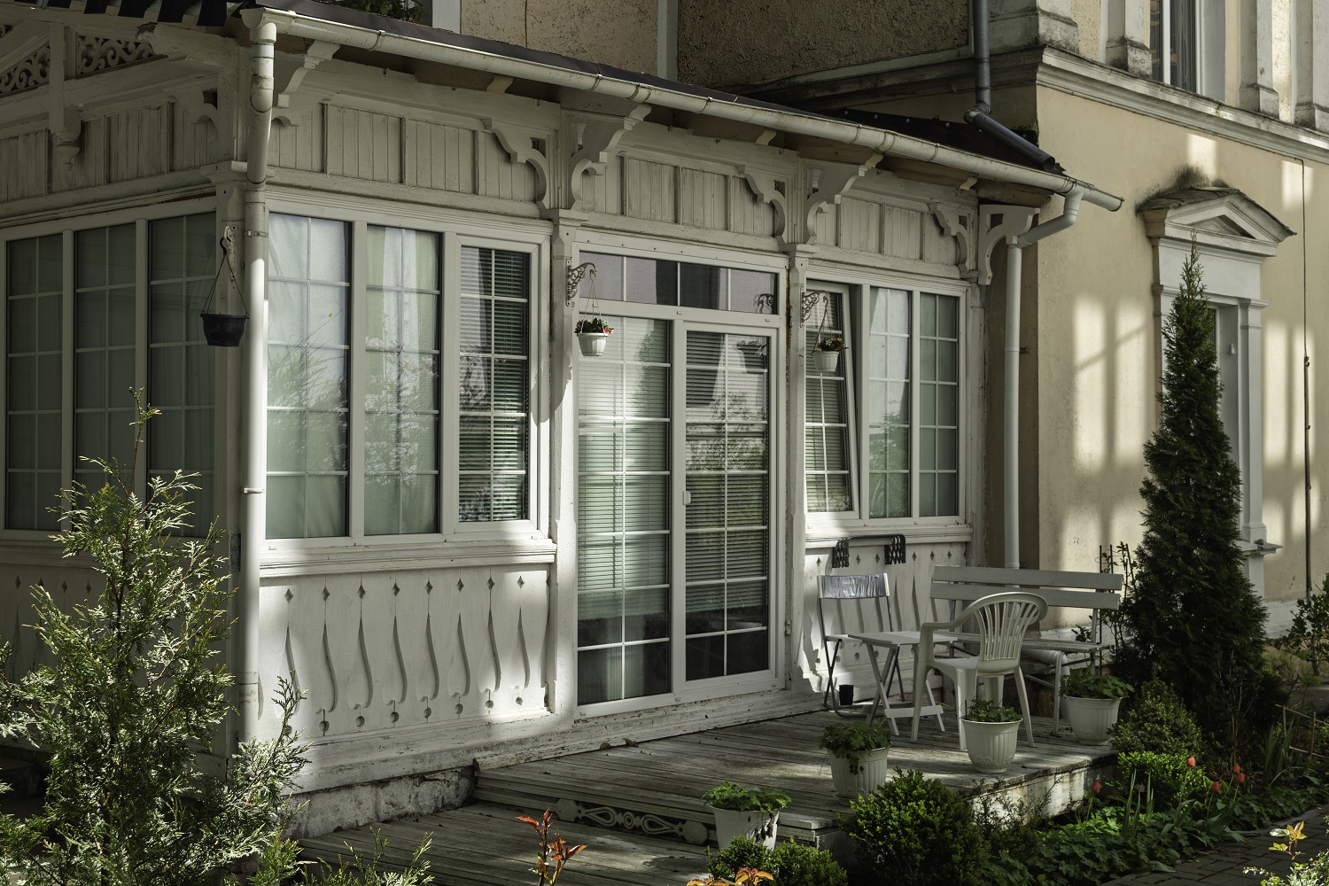  Master suite home addition plans, spa bath and primary bedroom with French doors 