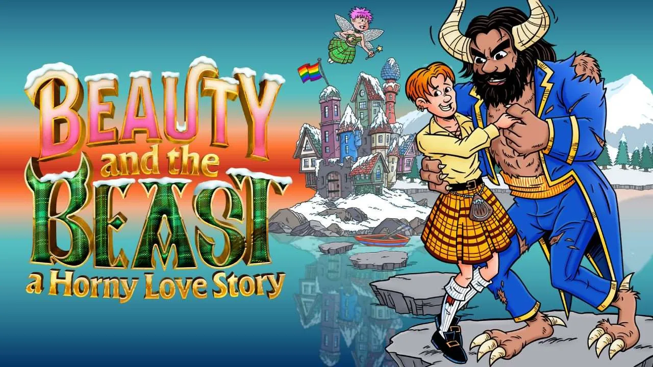 Beauty And The Beast: A Horny Love Story, a queer and LGBTQIA+ drag panto show in London at Charing Cross Theatre