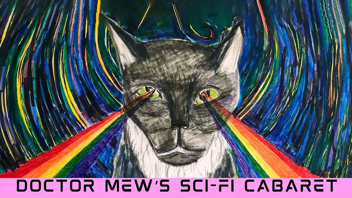 Dr Mew's Sci-Fi Cabaret, a queer and LGBTQIA+ cabaret show in London at Etcetera Theatre