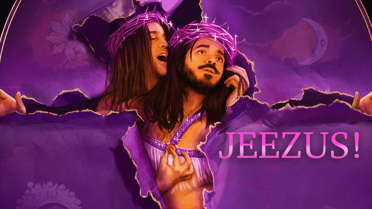 JEEZUS!, a queer musical show in London at New Diorama Theatre
