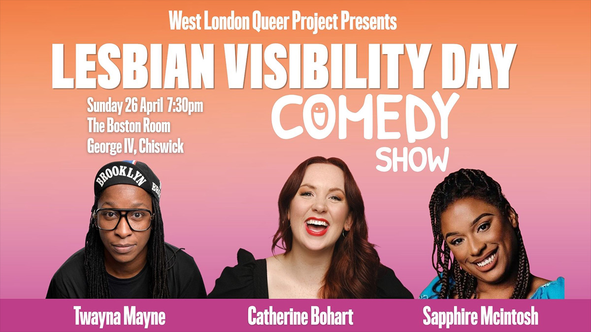 WLQP Comedy Night, a queer comedy show in London at The George IV