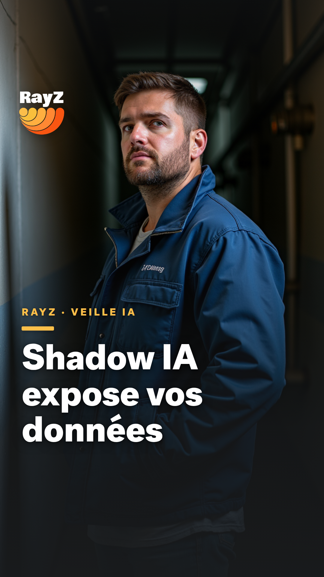Vignette de la vidéo RayZ Veille IA intitulée Shadow IA expose vos données