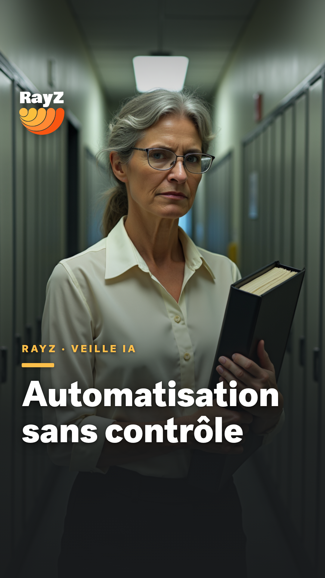 Vignette de la vidéo RayZ Veille IA intitulée Automatisation sans contrôle