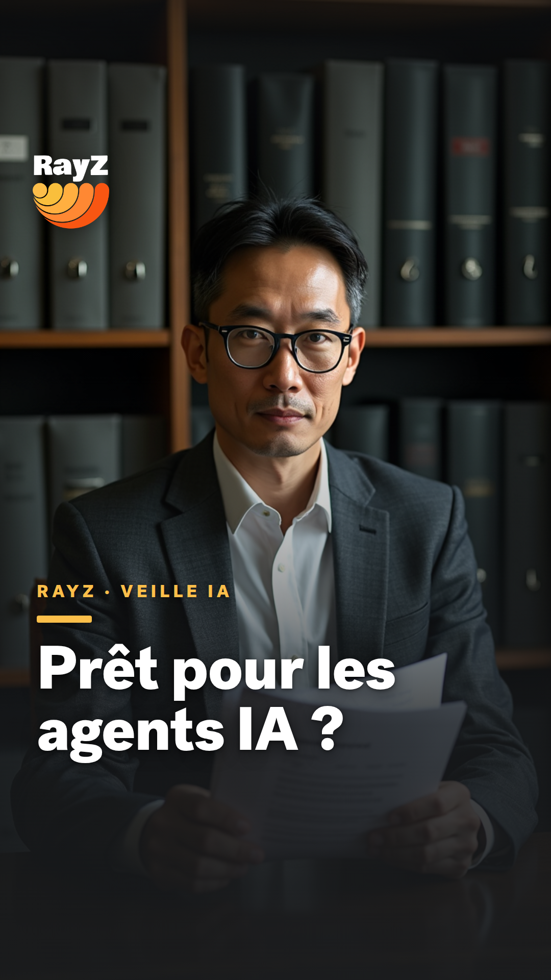 Vignette de la vidéo RayZ Veille IA intitulée Prêt pour les agents IA ?