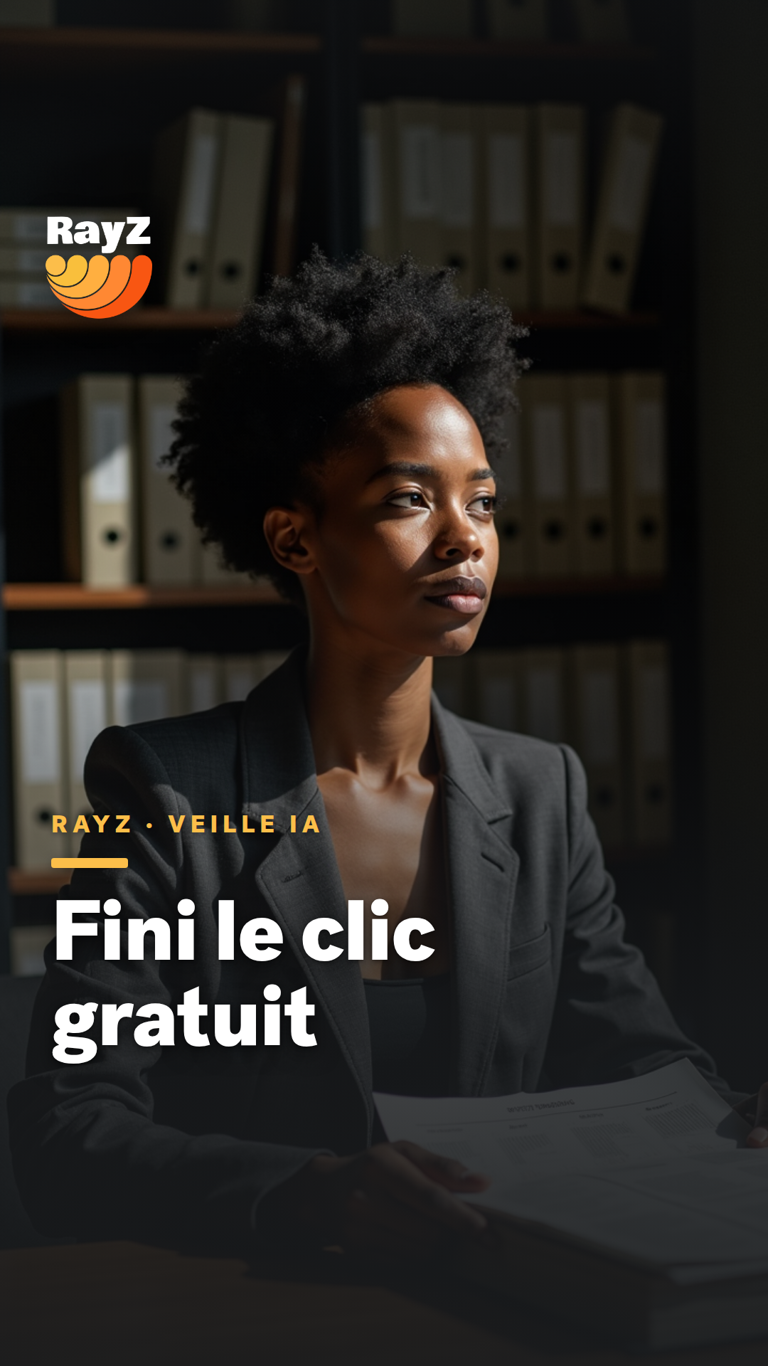 Vignette de la vidéo RayZ Veille IA intitulée Fini le clic gratuit