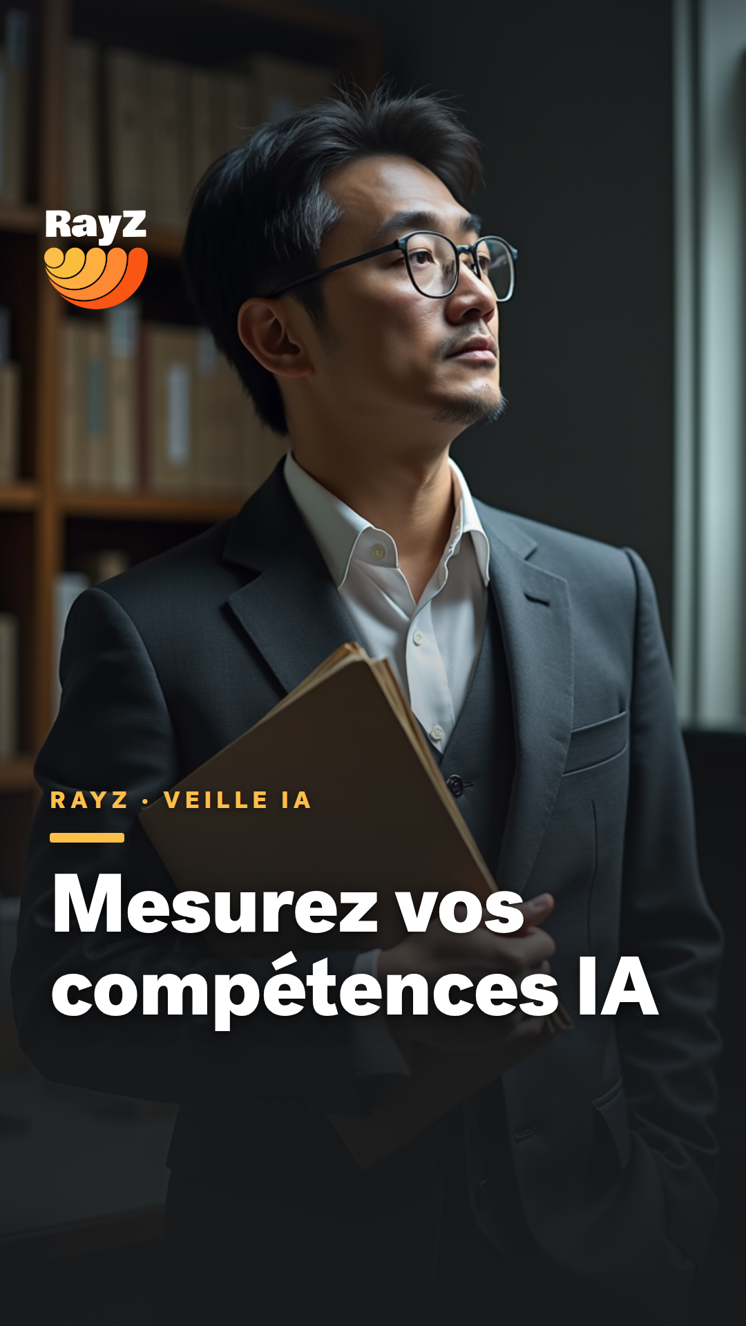 Vignette de la vidéo RayZ Veille IA intitulée Mesurez vos compétences IA