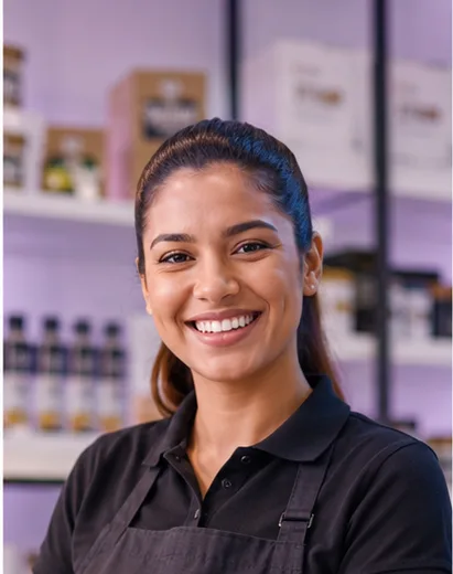 Cliente do Simplifique usando o sistema