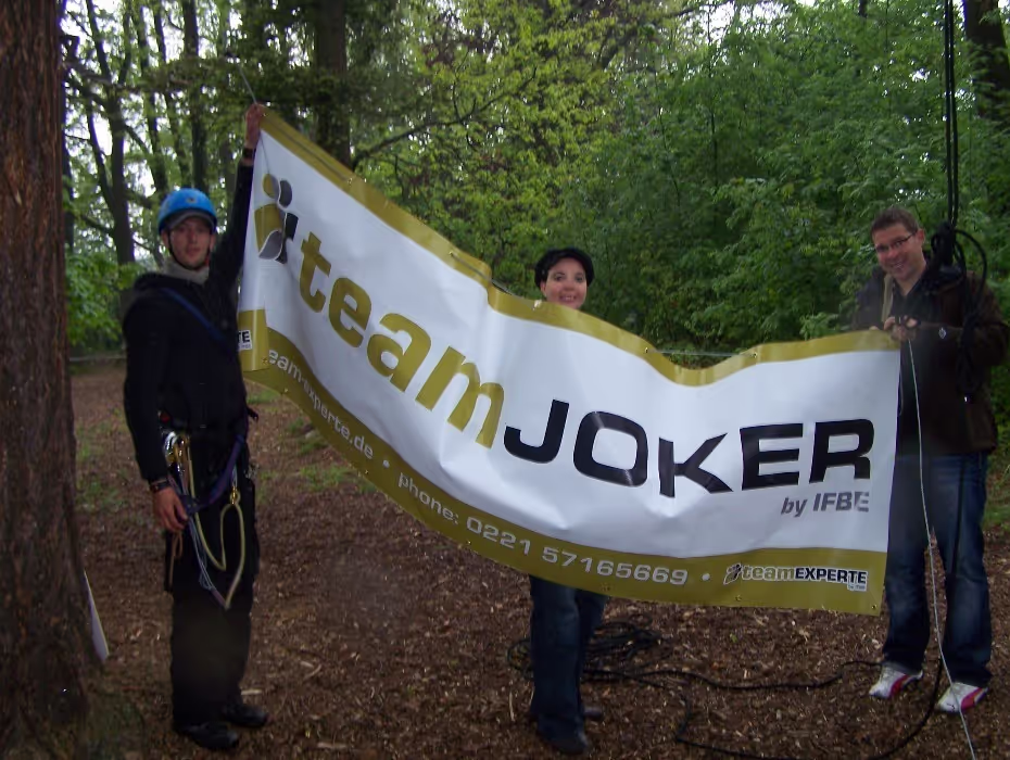 Hochseilgarten teamJOKER - mit Radiobeitrag 3