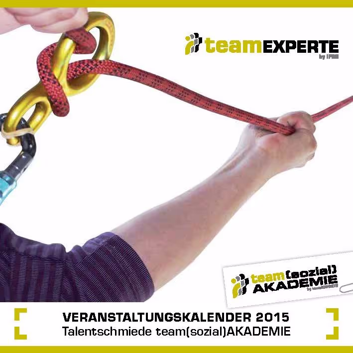 Veranstaltungskalender der team(sozial)AKADEMIE 2015 38