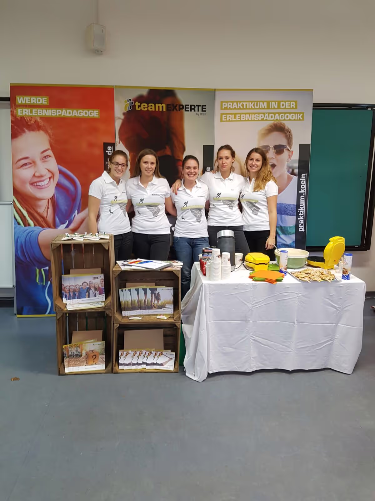 teamEXPERTE auf der Praxismesse der TH-Köln 388