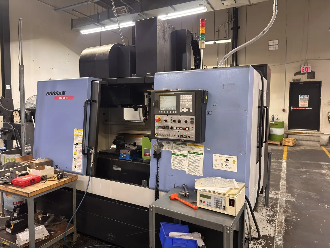 Doosan MV3016 – Kimber Manufacturing surplus auction, Yonkers NY