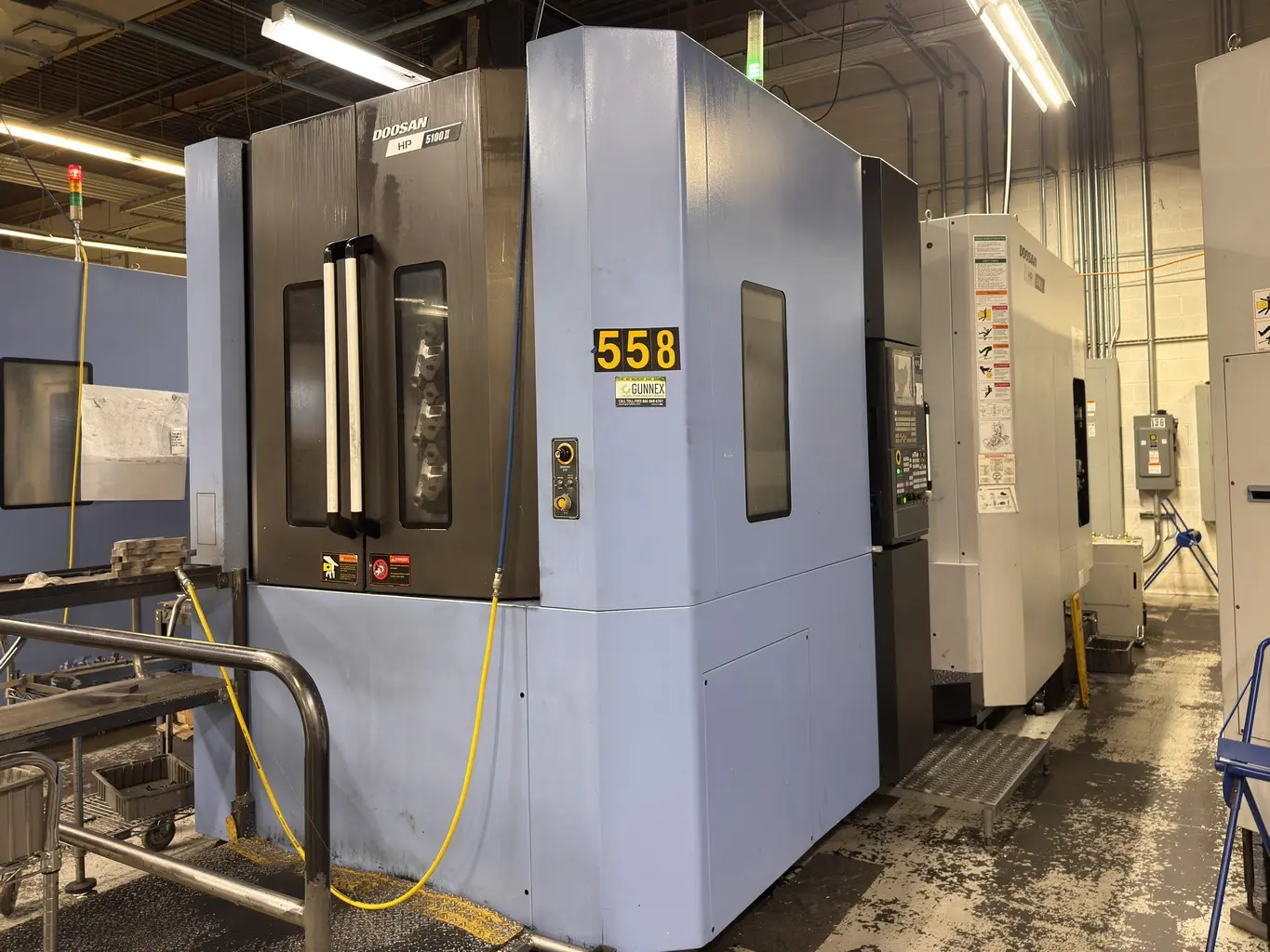 Doosan HP5100-II – Kimber Manufacturing surplus auction, Yonkers NY