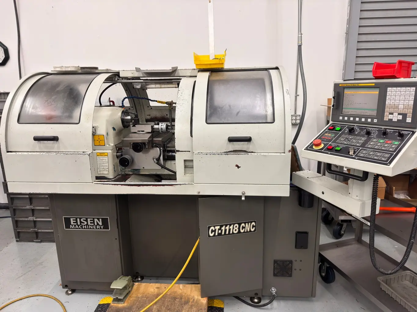 Eisen CNC Lathe – Kimber Manufacturing surplus auction, Yonkers NY