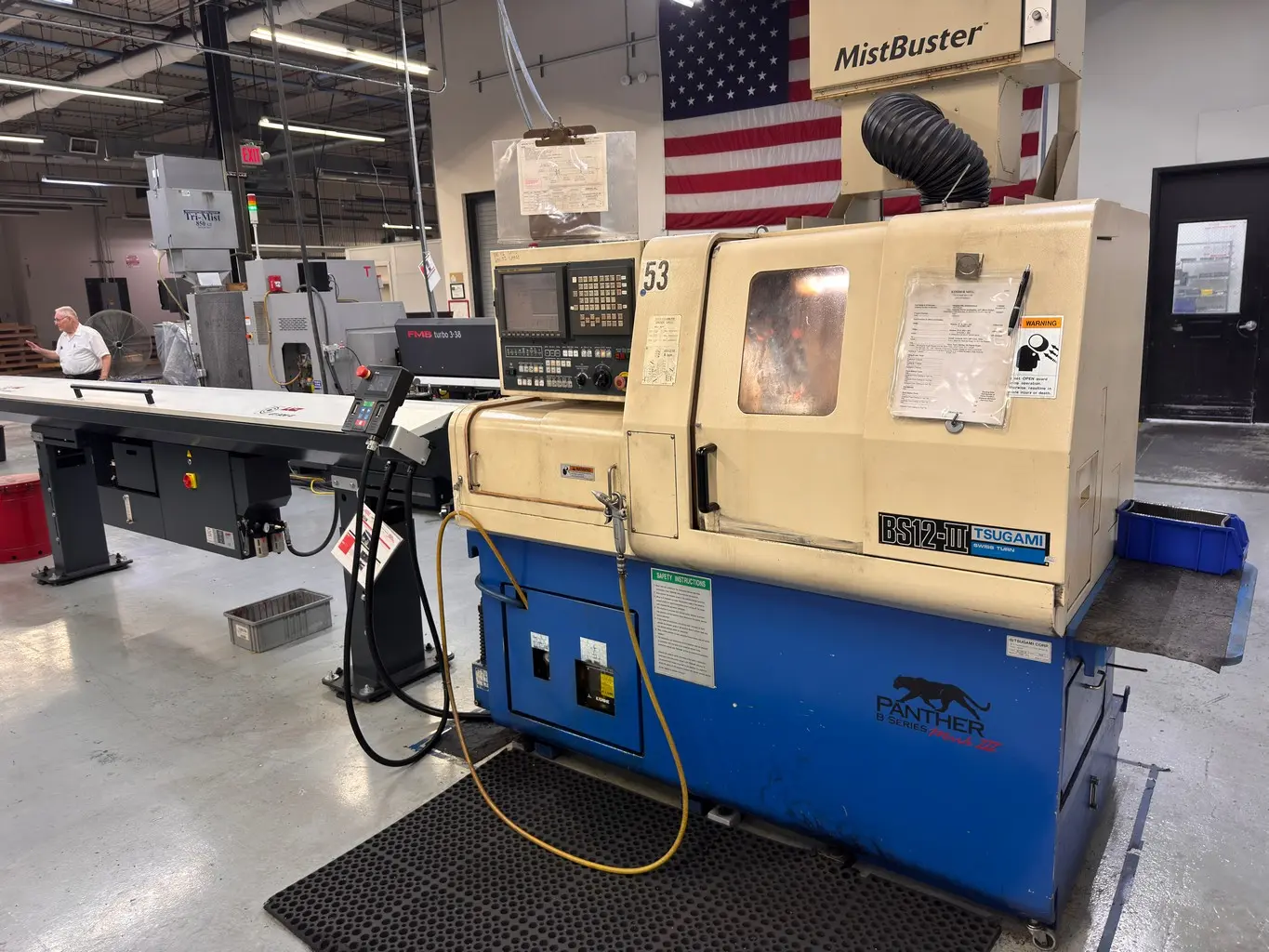 Tsugami CNC Swiss (2) – Kimber Manufacturing surplus auction, Yonkers NY