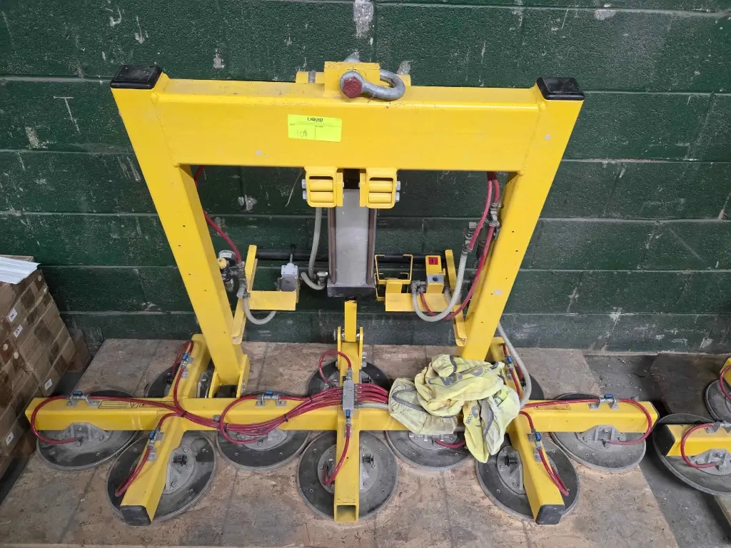 Power Grip vacuum slab lifter – Stone City Auction