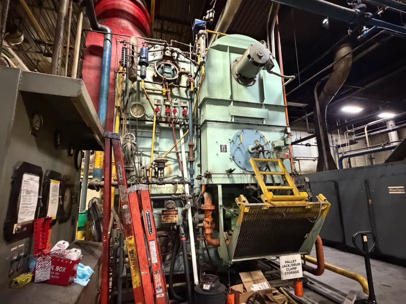 Boiler and facilities equipment – Salem VA tire plant