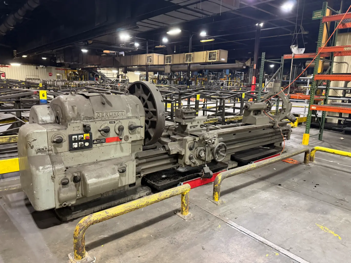 Toolroom engine lathe – Salem VA tire plant maintenance shop
