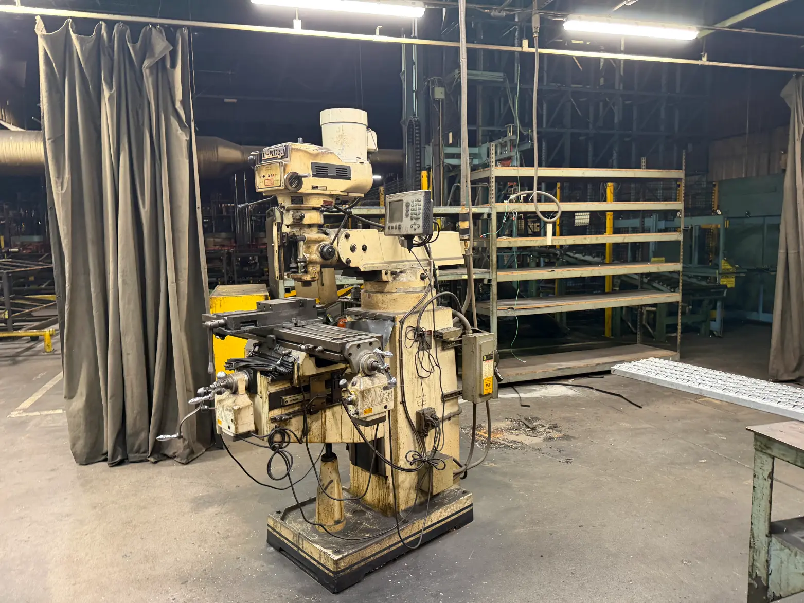 Vertical milling machine in toolroom – Salem VA tire plant