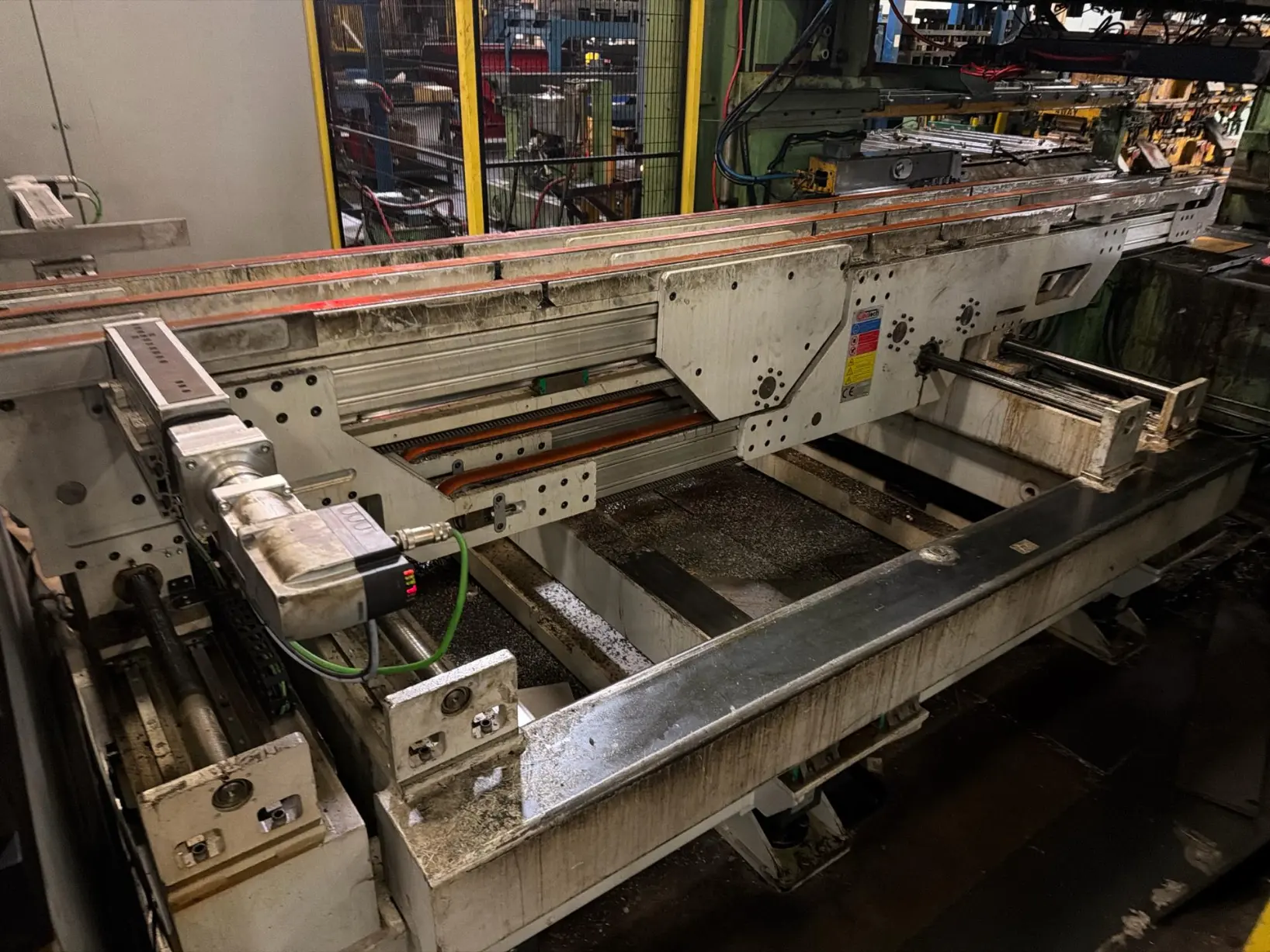 Press feed line and coil handling equipment – Dexter Stamping auction, Murfreesboro TN