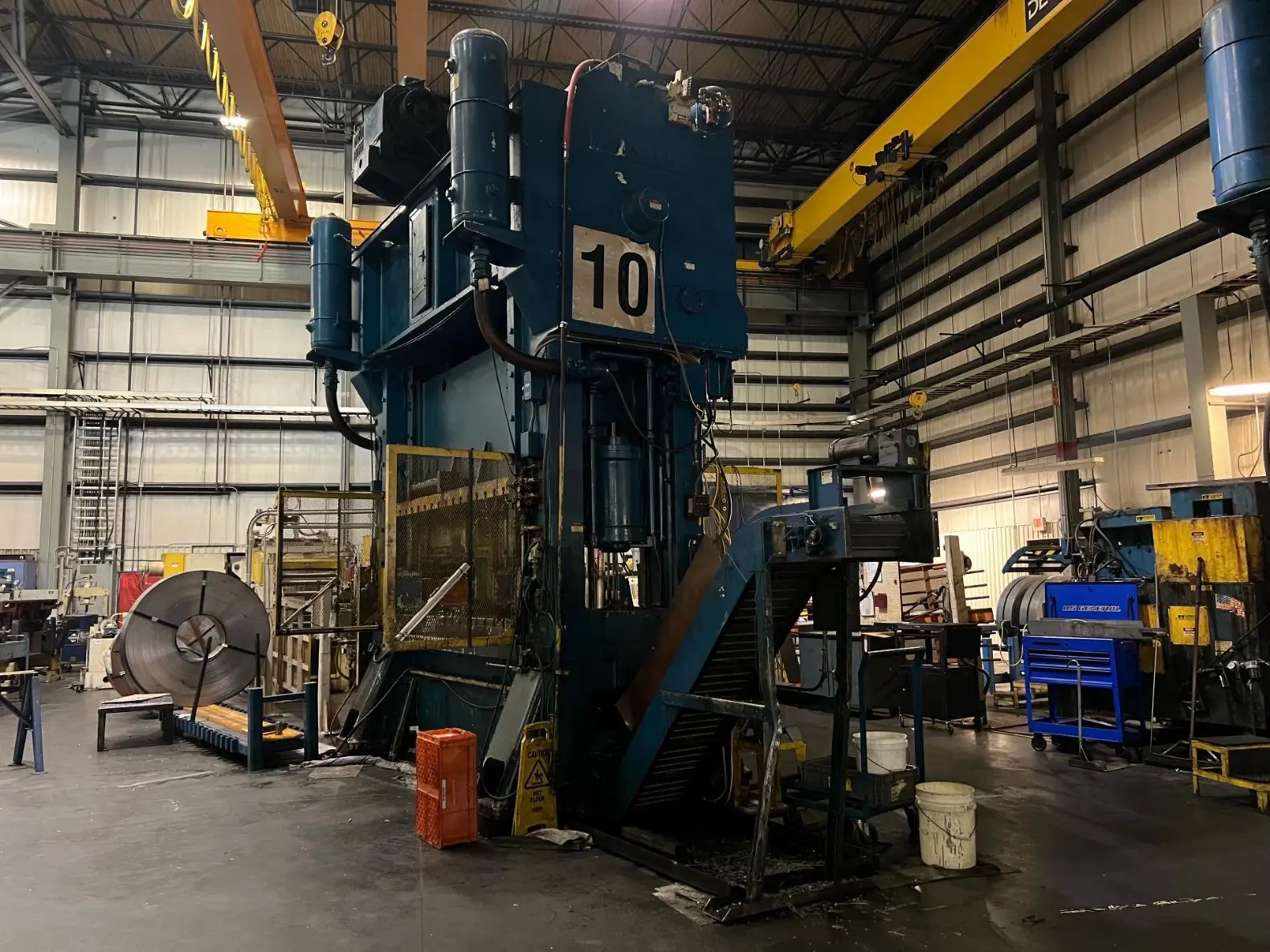Minster mechanical power press – Dexter Stamping auction, Murfreesboro TN