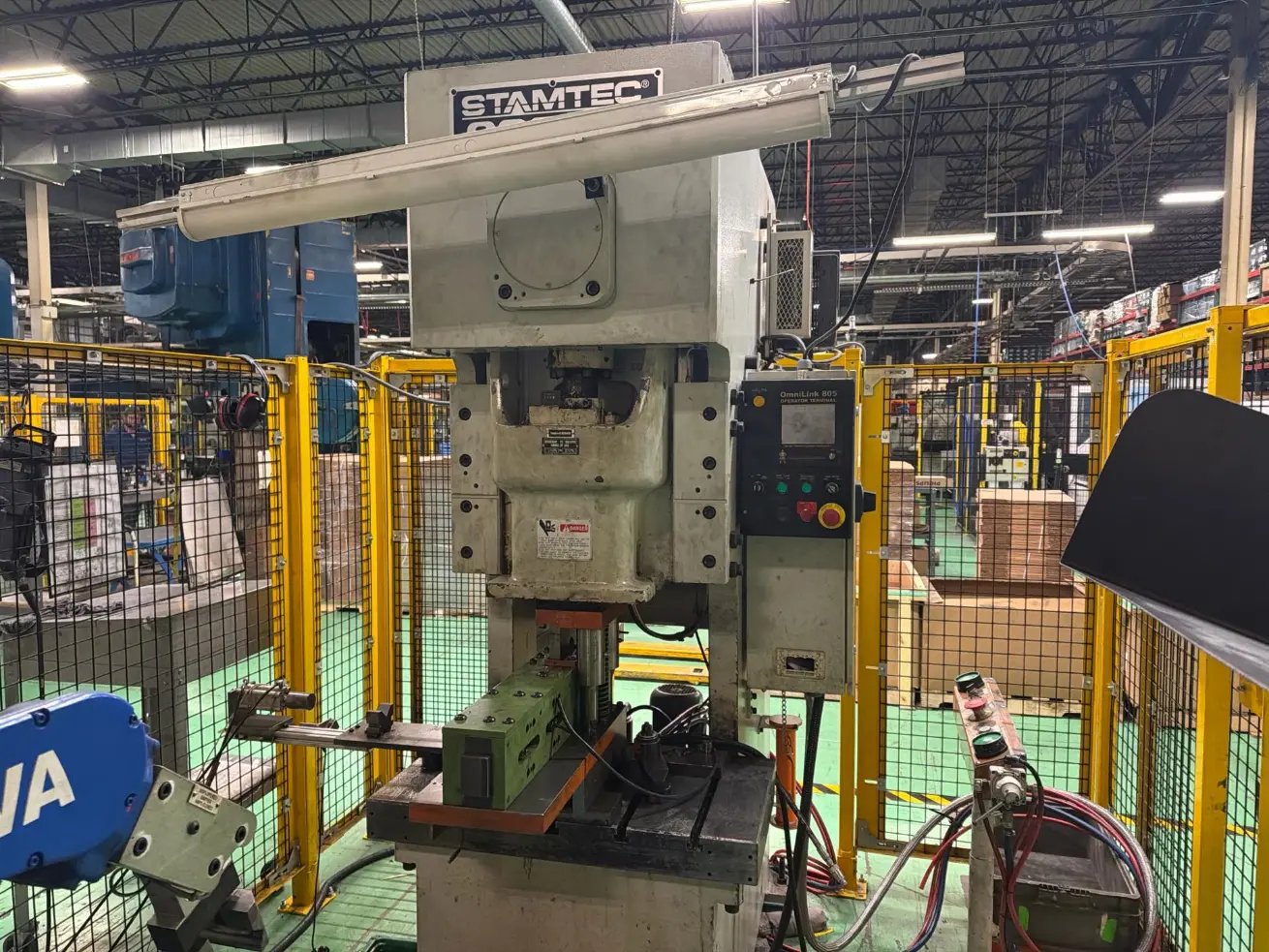 STAMTEC press cell with servo feed system – Dexter Stamping auction, Murfreesboro TN