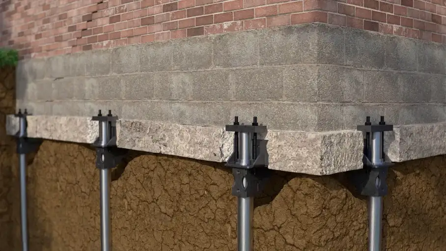 Crawl space and foundation restoration project